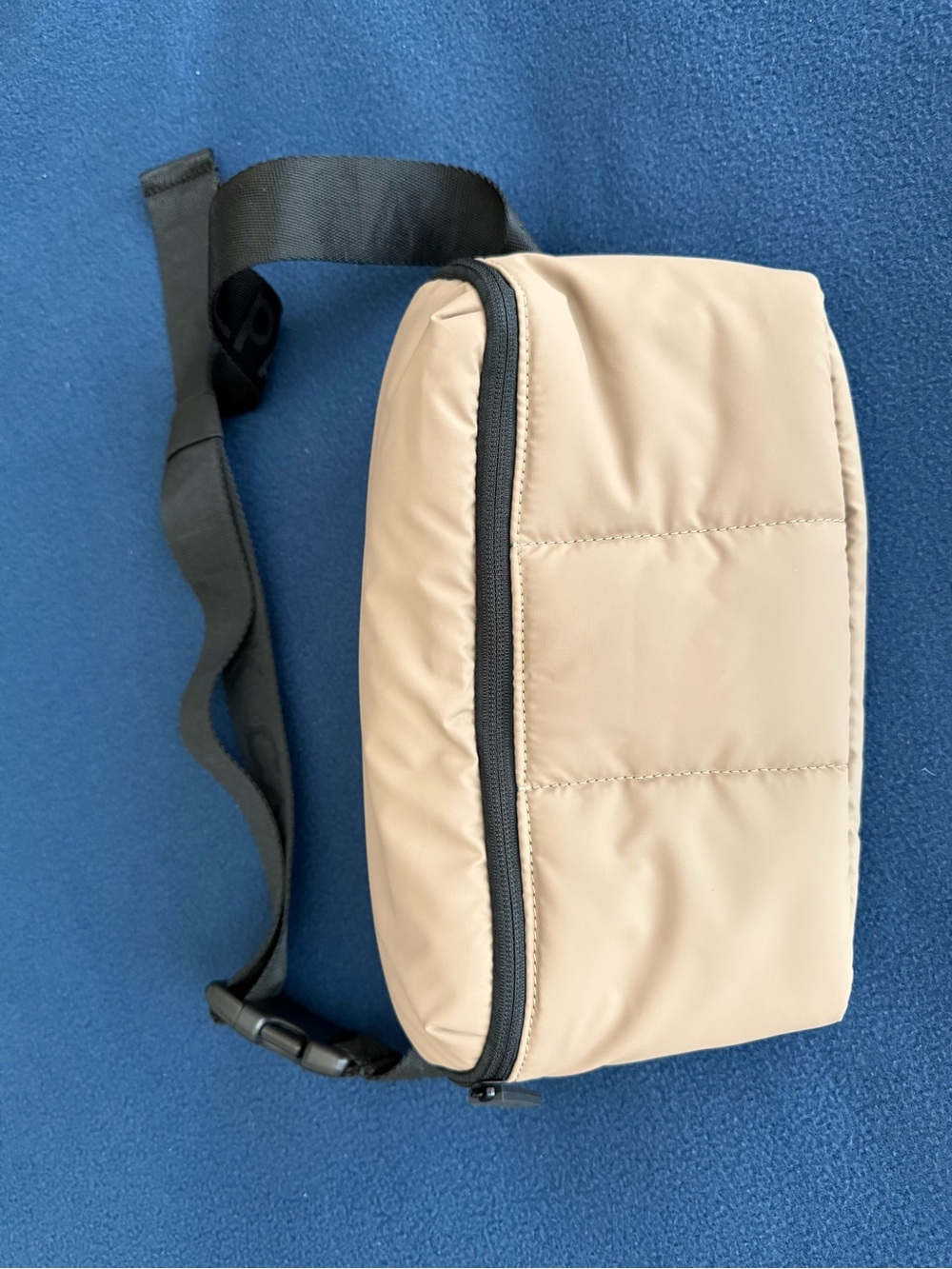 Calpak Beige and Black Belt Bag